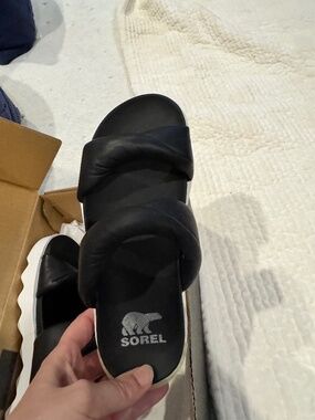 Sorel Vibe Twist Slide 7.5 sandal new